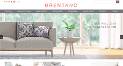 Desktop Screenshot of brentanofabrics.com